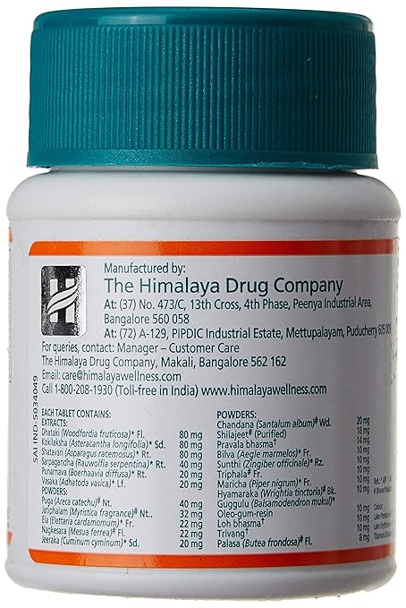 Himalaya Lukol Tablet 60no.s