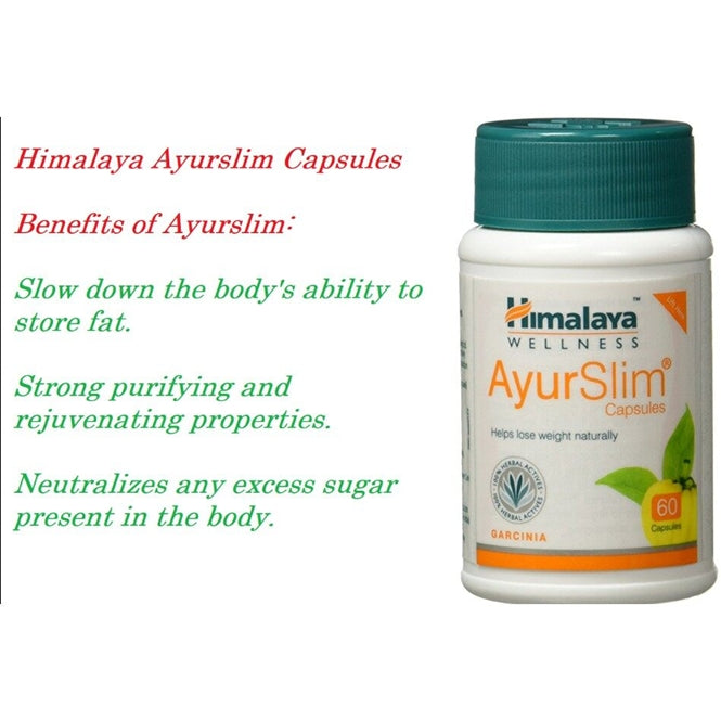 Himalaya AyurSlim Capsules Weight Management - Pack of 60 Capsules