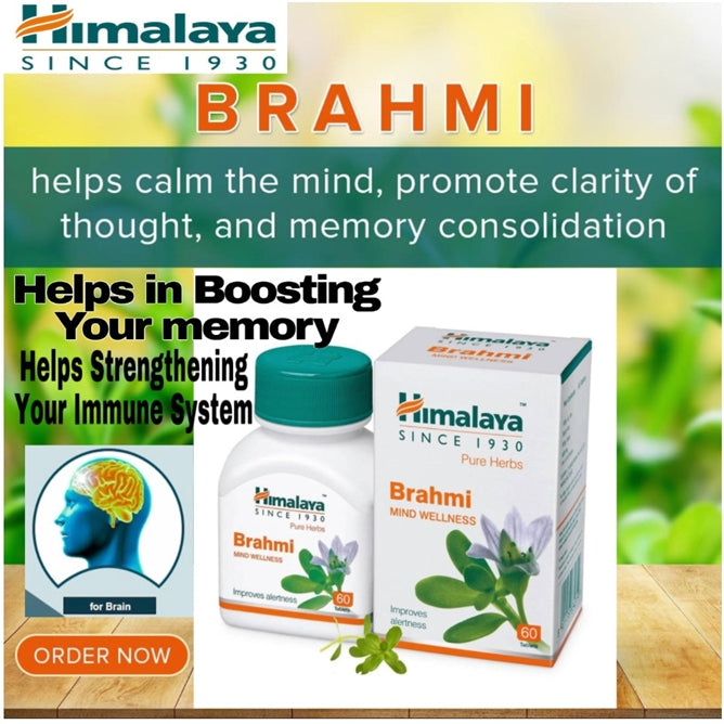 Himalaya Brahmi Pack Of 60 Tablet