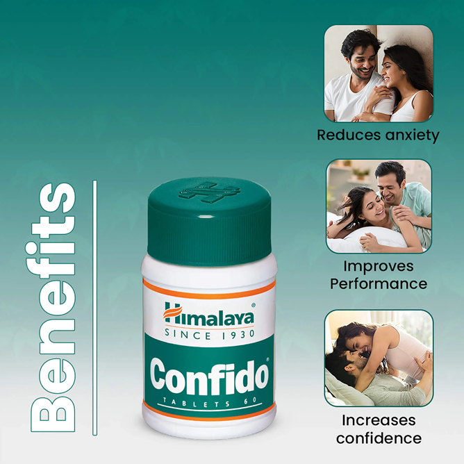 Himalaya Confido Tablets 60 no.s