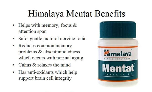 Himalaya Mentat Tablet 60 no.s