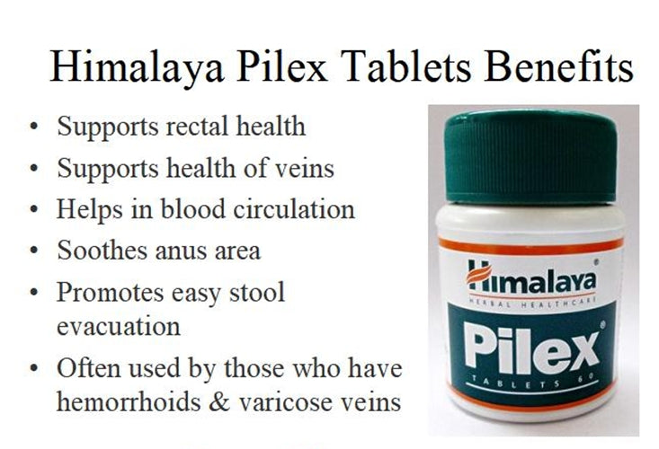 Himalaya Pilex Tablet 60 no.s