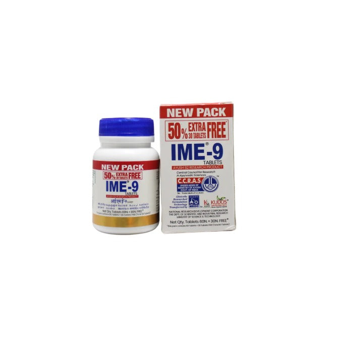 IME 9 Tablet, Pack of 60 Tablets with Free 30 Tablets