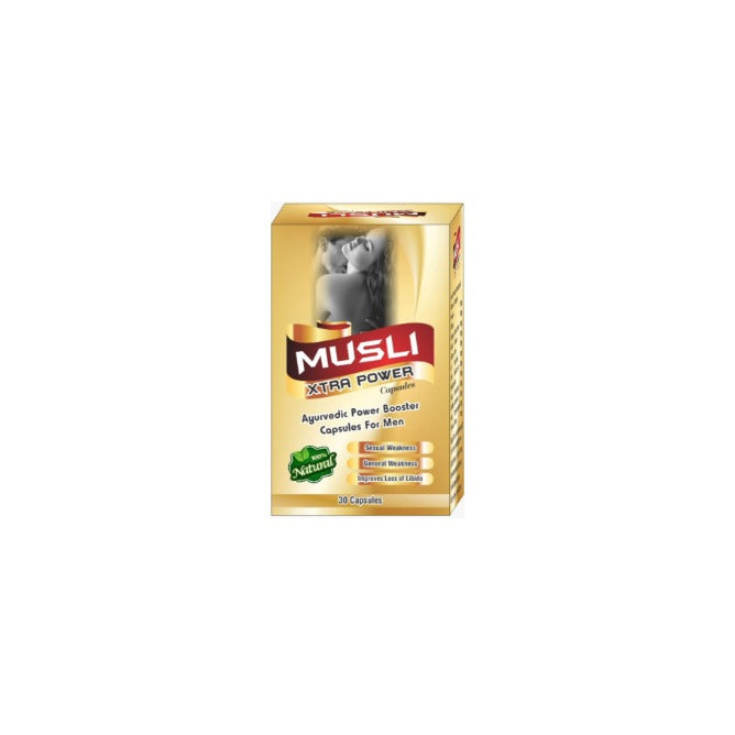 Musli Xtra Power Herbal Capsule for Men and Women, Pack of 30 Capsule