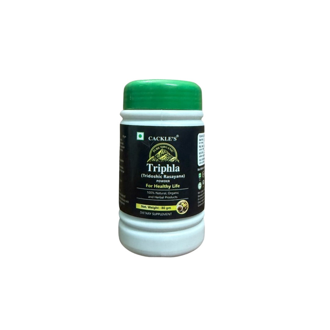 Triphla Powder - 80gm Pack