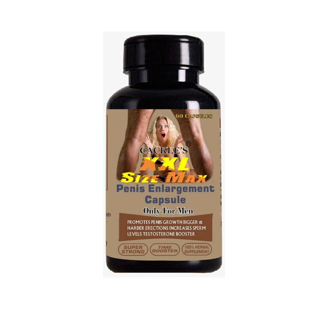 XXL Size Max Penis Enlargement Herbal Capsule for Men, Pack of 60 Capsules