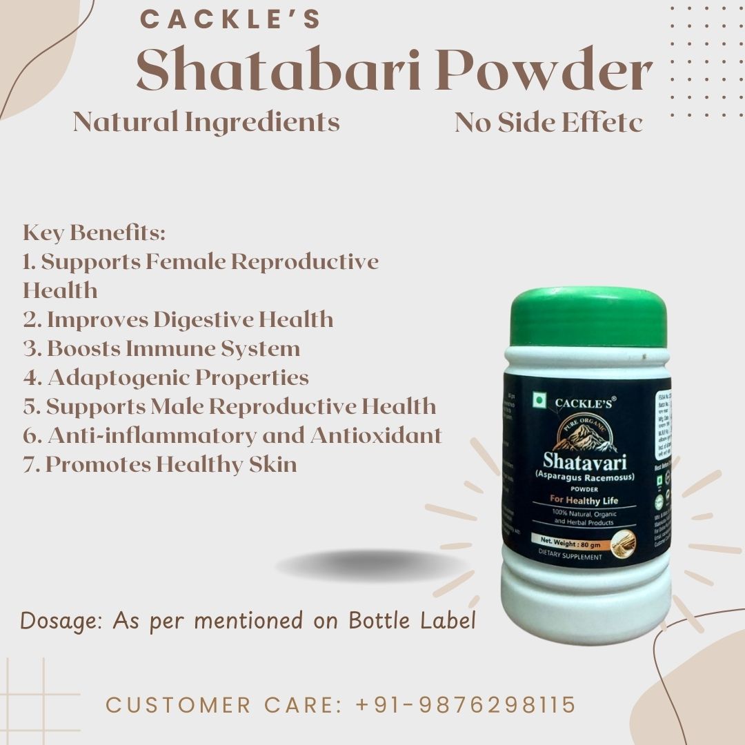 Shatavari Powder - 80gm Pack