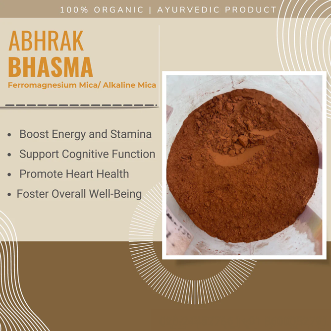 Pure Abhrak Bhasma (Mica Ash)