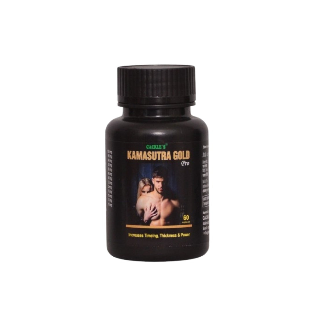 Kamasutra Gold Herbal Capsule for Men, Pack of 60 Capsules