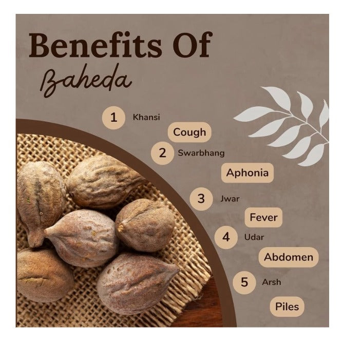 Pure Bahera Powder (Terminalia bellirica)